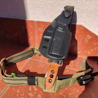 Adapter skórzany do TAQ-STRAP - Panel aluminiowy